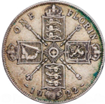 United Kingdom 1 Florin 1922 – King George V