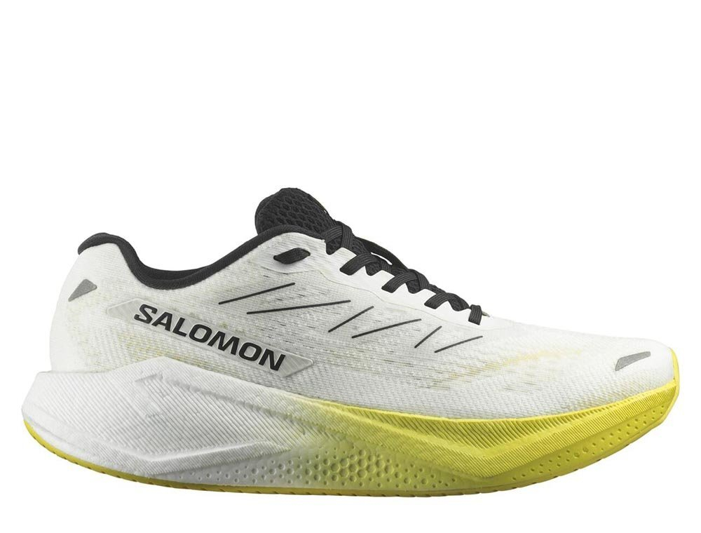 Кроссовки для бега мужские Salomon Aero Blaze 3 GRVL M Бело-Желтые