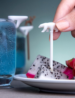 Набор шпажек-маркеров для бокалов Cool animal Qualy