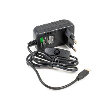 Блок питания Raspberry Pi 4 (Type-C, 5V3A)