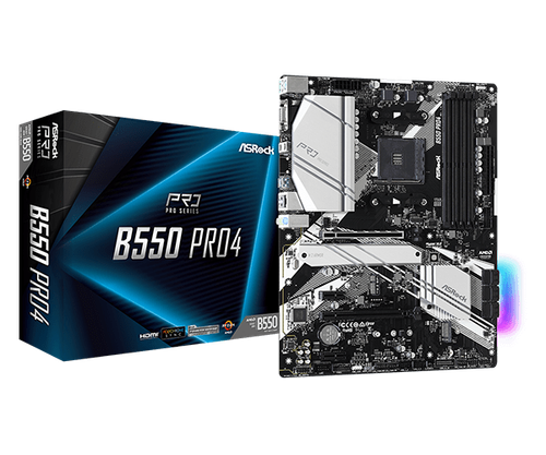 Матплата ASRock B550 Pro4 (90-MXBCZ0-A0UAYZ)