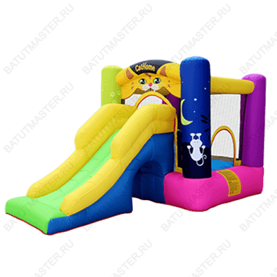 Детский батут для дома "Котёнок " 3,5*2,1*1,86 м