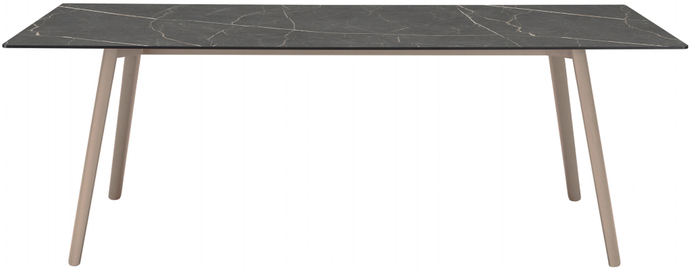 Стол ламинированный Scab Design Squid, тортора, черный мрамор Сахара