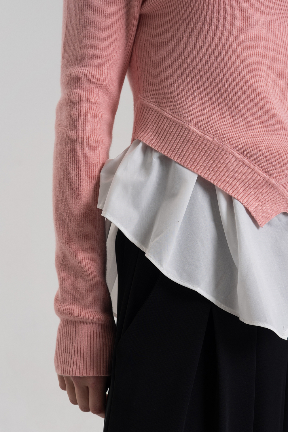 Джемпер с рубашкой J-Clair