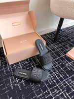 Miu Miu Slide (2 colors)