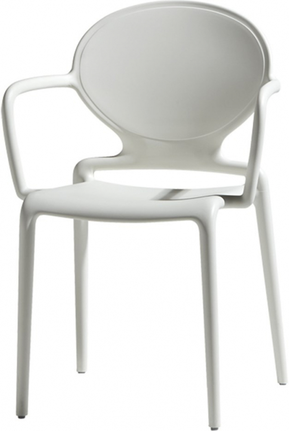 Кресло пластиковое Scab Design Gio, лен