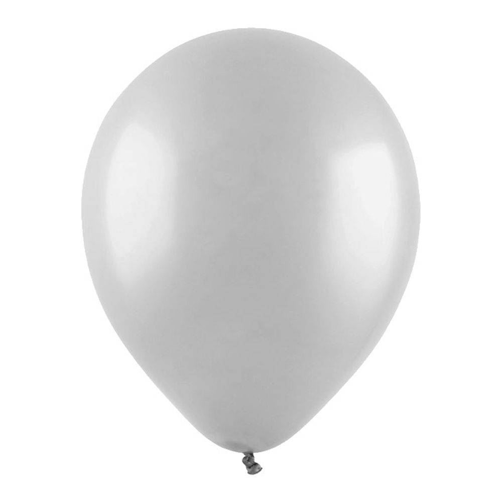 Воздушные шары Веселуха, пастель серый, 100 шт. размер 12&quot; #8122335