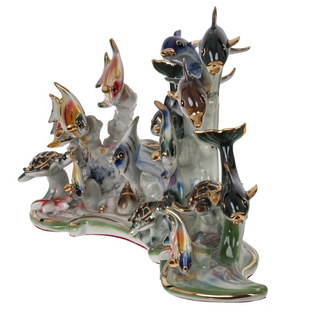 GAEM Фигурка декоративная "Морская композиция", L23 W9 H13 см, 4в.