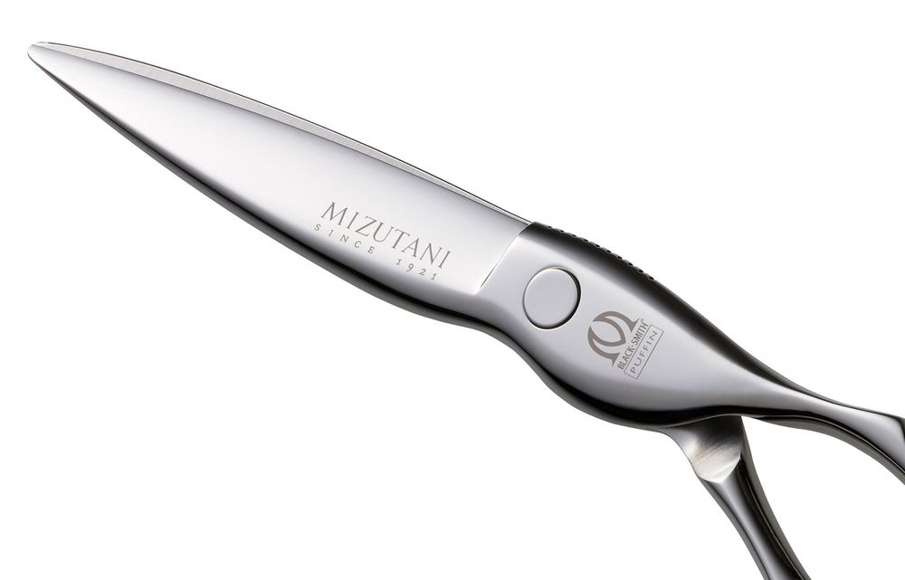 Ножницы прямые Mizutani BLACK-SMITH FIT PUFF, 6.5˝