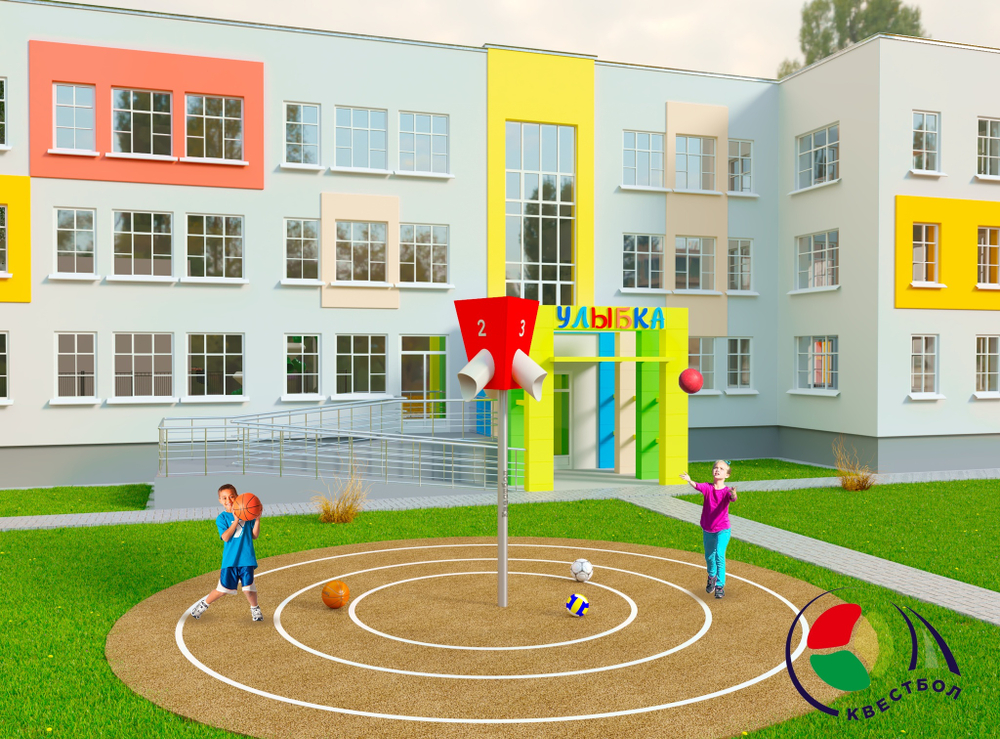 Модуль спортивный Квестбол Треугольник