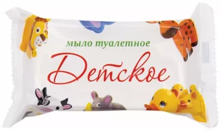 Мыло туалетное 100 г, ММЗ, ДЕТСКОЕ "Ромашка"