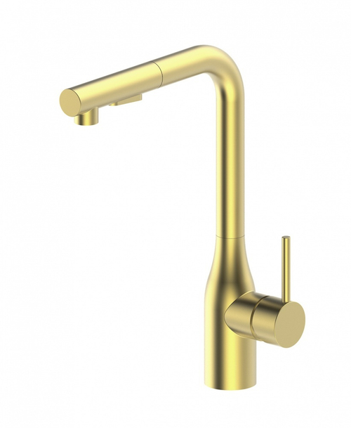 15053-S Смес. од. для кухни выс. с ВЫД. лейкой (Мат. Золото) ViEiR (10/1шт)