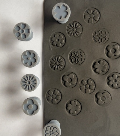 Набор штампов "Цветы 3"