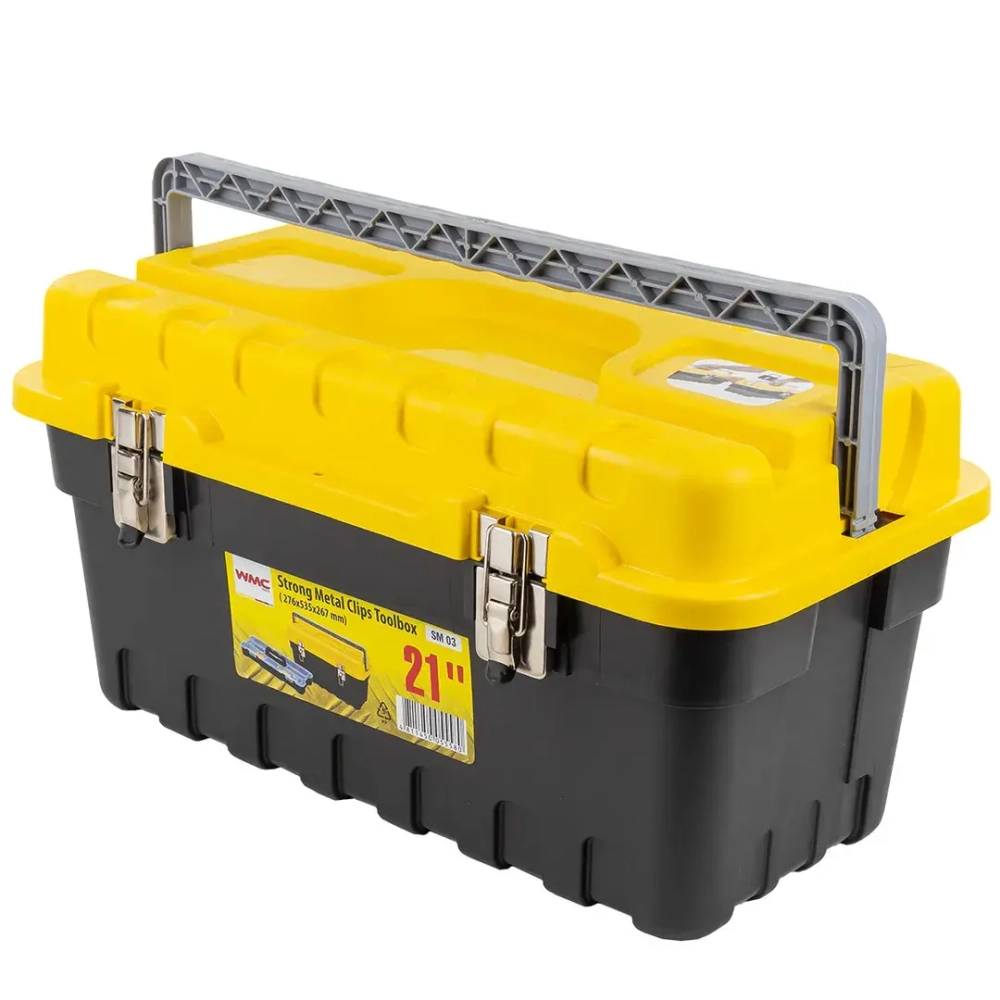 Ящик пластмассовый 21'', 276x535x267мм WMC TOOLS WMC-SM 03