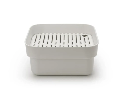Brabantia Мойочный контейнер Sink Side с крылом для сушки, светло-серый