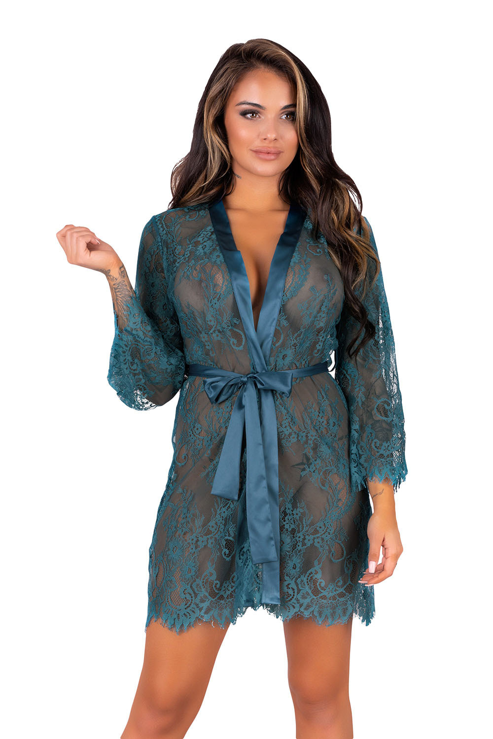 LC 90666 Bluebird szlafrok LivCo Corsetti Fashion
