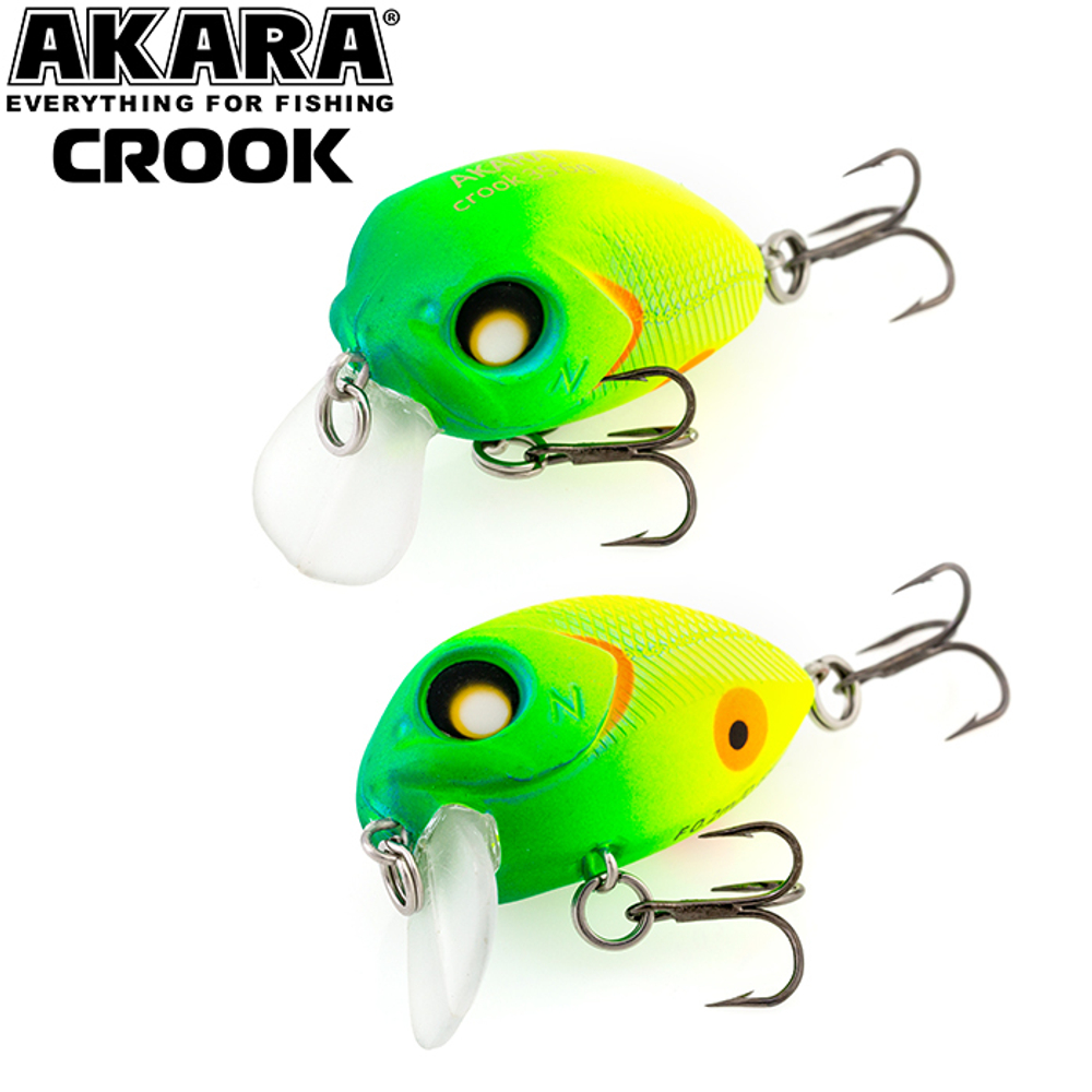 Воблер Akara Crook 35F 6 гр. (1/5 oz 1,4 in) A120