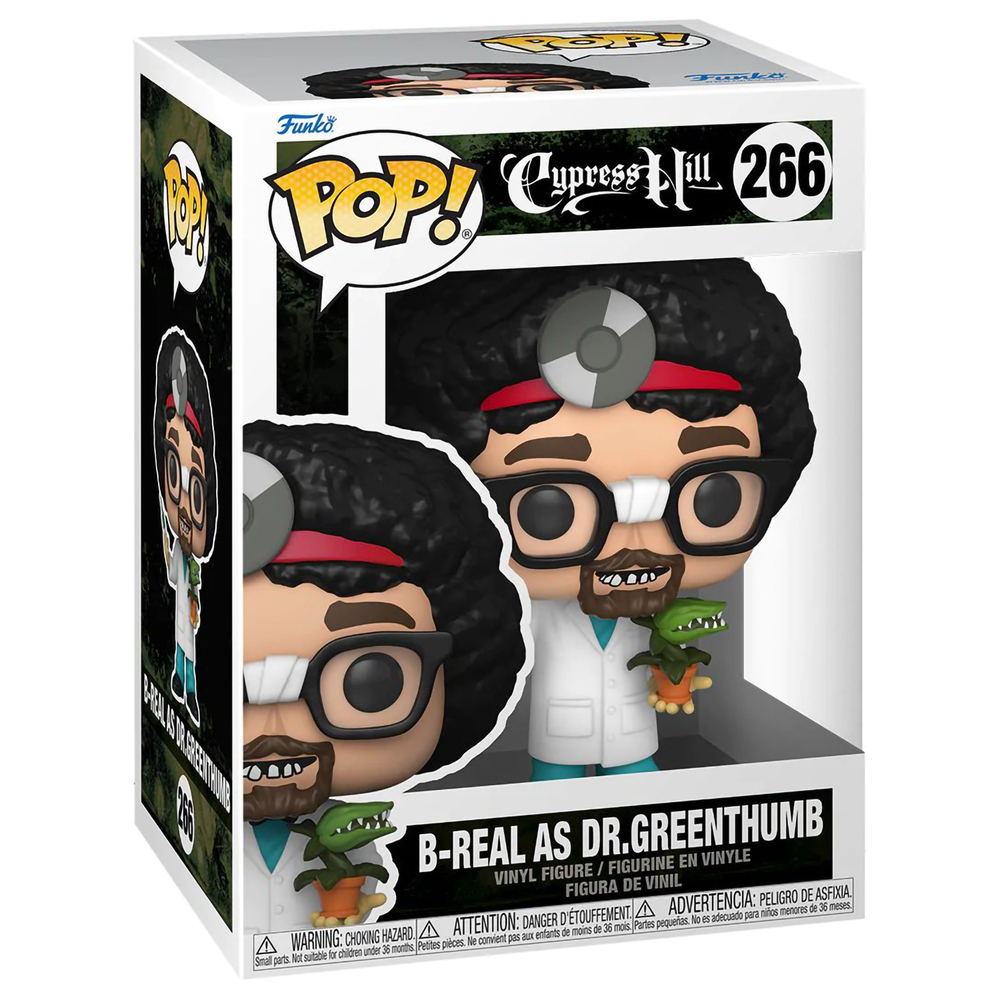 Фигурка Funko POP! Rocks - Cypress Hill B-Real As Dr. Greenthumb