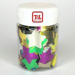 БЛЕСК 108 КОНФЕТТИ ЗВЁЗДЫ - МИКС 1,5 сантиметра