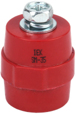 Изолятор SM35 (М8) силовой с болтом IEK
