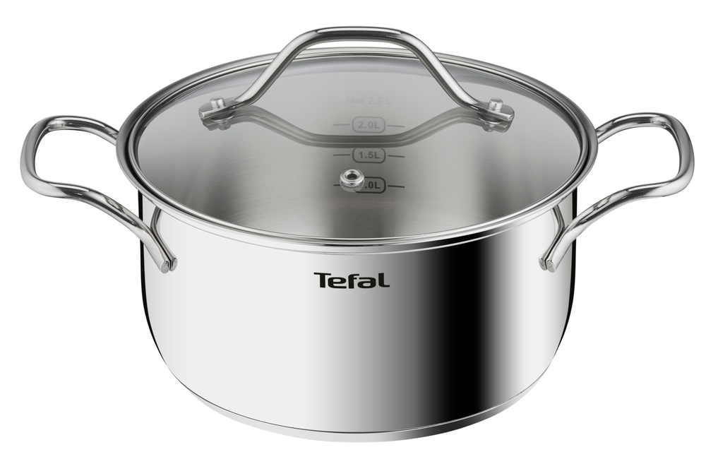Кастрюля с крышкой Tefal Intuition 20 см B8644474