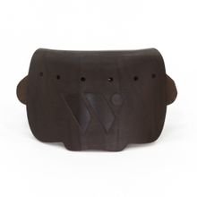 Комплект пелерин для луз 6 шт (темная кожа) с тиснением