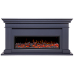 Каминокомплект Real Flame Ontario 42/BV GR с очагом Beverly 1000 (без обогрева)