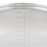 Кастрюля нерж, 13 л, с крыш, Daniks, ОБТ, SD-6HP-13, индукц