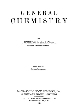 General chemistry | Cady Hamilton Perkins