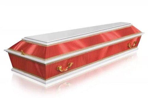 Гроб комбинированный ФК-4Б красный