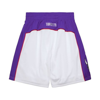 Баскетбольные шорты Mitchell&Ness NBA Authentic 2000/01 Toronto Raptors White/Purple Shorts