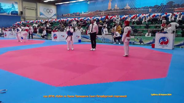 Всероссийские соревнования &quot;Кубок на призы Президента СПб спортивной федерации тхэквондо&quot;