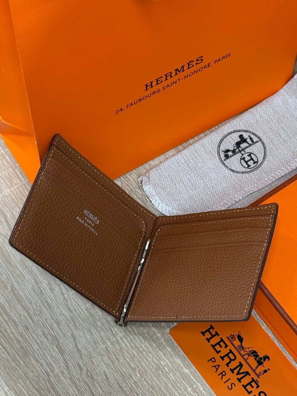 Зажим для денег Hermes