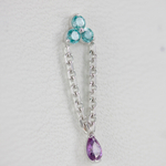 Nemertea tops with colored gems