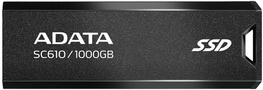 Внешний SSD USB 3.2 Gen 2 Type-A ADATA SC610-1000G-CBK/RD 1024 ГБ