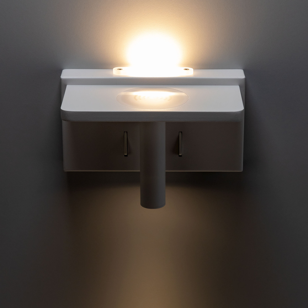 Citilux Декарт CL704370 LED USB QI Светильник поворотный Белый