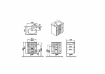 Тумба с раковиной VitrA Root Groove 69415 60 матовый белый