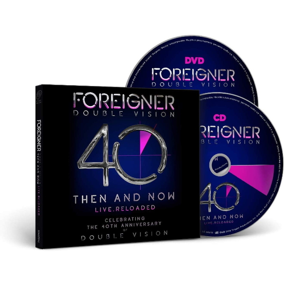Foreigner / Double Vision - Then And Now (40th Anniversary Edition)(RU)(CD+DVD)