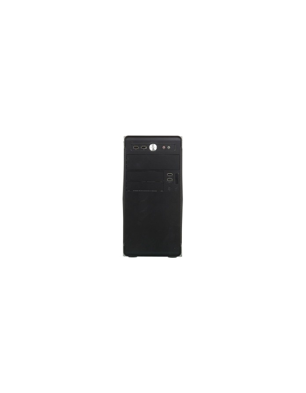 Корпус Accord ACC-B022 черный без БП mATX 1x80mm 1x92mm 2x120mm 4xUSB2.0 audio