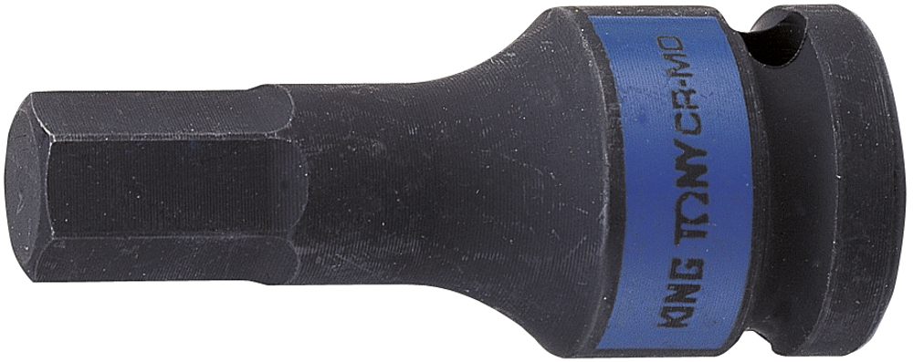 kingtony шестигранник ударный 405508 1/2" l=60мм. 08мм