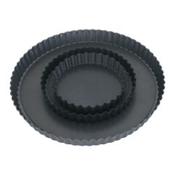 Форма для выпечки "Тарталетка" рифленый край, съемное дно, d 26 см, h 3 см, P.L. Proff Cuisine