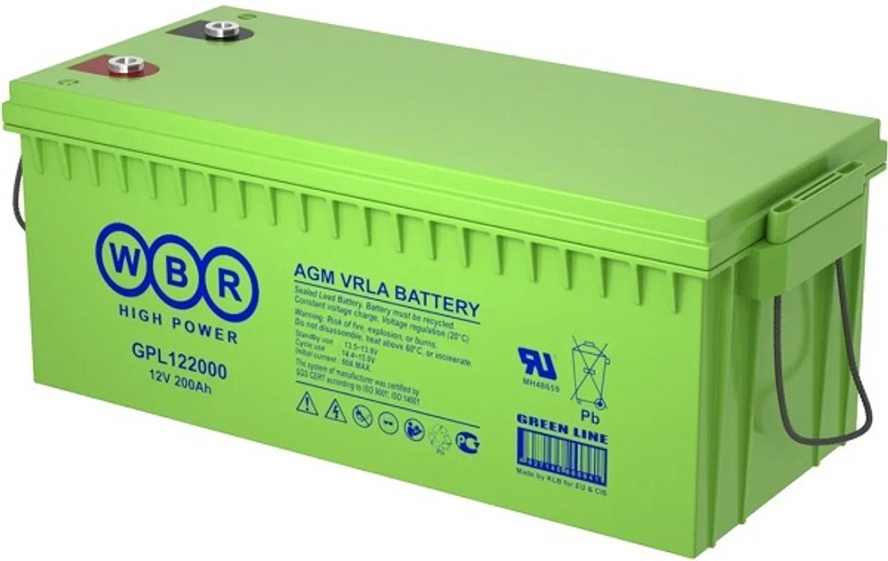 Аккумулятор  WBR GPL121200 WBR