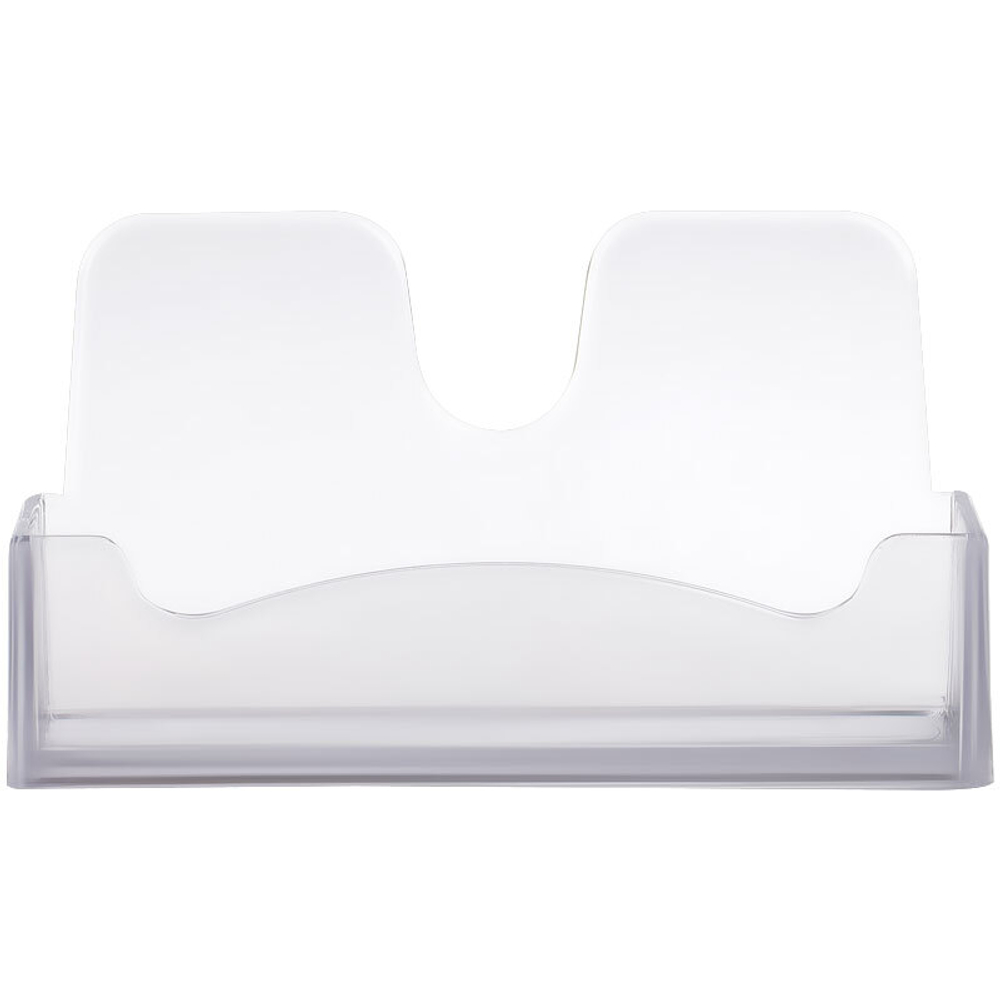 Подставка для визиток СТАММ тонированная серая