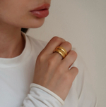 Кольцо БОЧОНОК gold