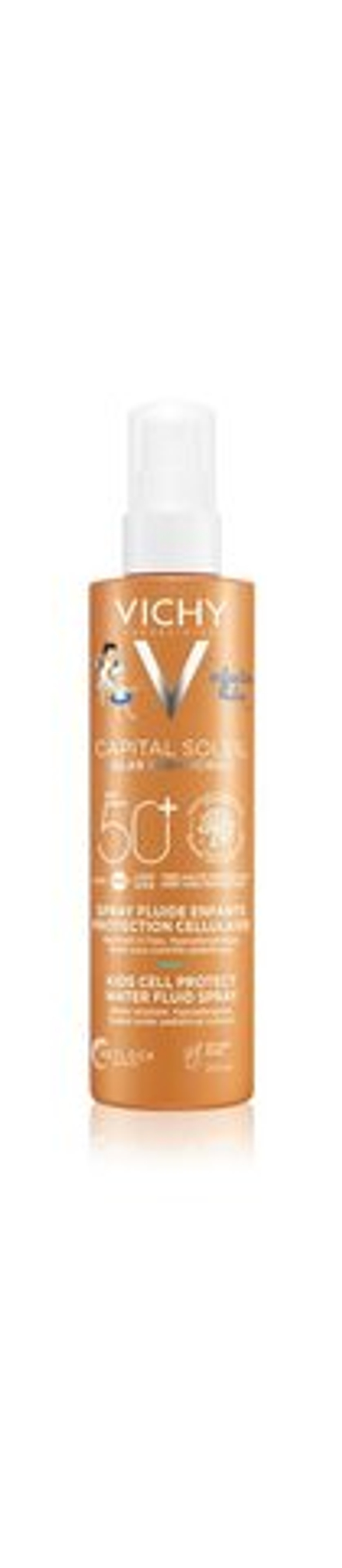 Vichy Capital Soleil - защитный спрей для детей SPF 50+ /   200  ml  / GTIN 3337875810838