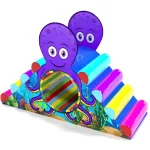 Веселое колесо "Осьминожка" (120x270x160 см) с механическим приводом