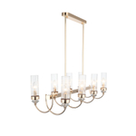 SL1402.223.08 Люстра подвесная ST-Luce Латунь/Прозрачный E14*8 40W ЭЛЕГРА