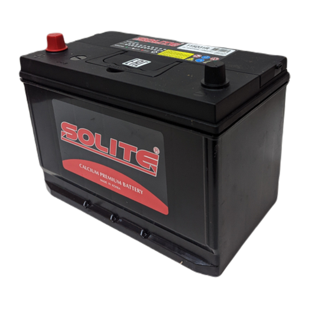 Аккумулятор 6СТ-95 А.ч., п.п., L+, Solite 115D31R