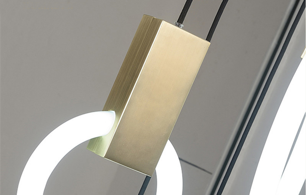 Pendant design lamp Halo by  Matthew McCormick (11 lampshade ов)