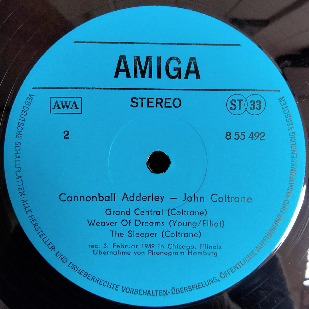 Cannonball Adderley, John Coltrane / Cannonball Adderley, John Coltrane (LP)